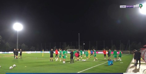 دياز يشارك في أولى حصصه التدريبية مع المنتخب المغربي