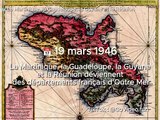  19 mars 1946 - La Martinique, la Guadeloupe, la Guyane et la Réunion deviennent des départements français d'Outre Mer