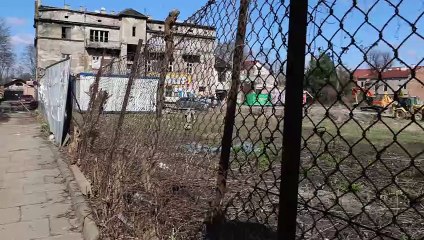 Kraków - teren budowy apartamentów przy ul Grzegórzeckiej