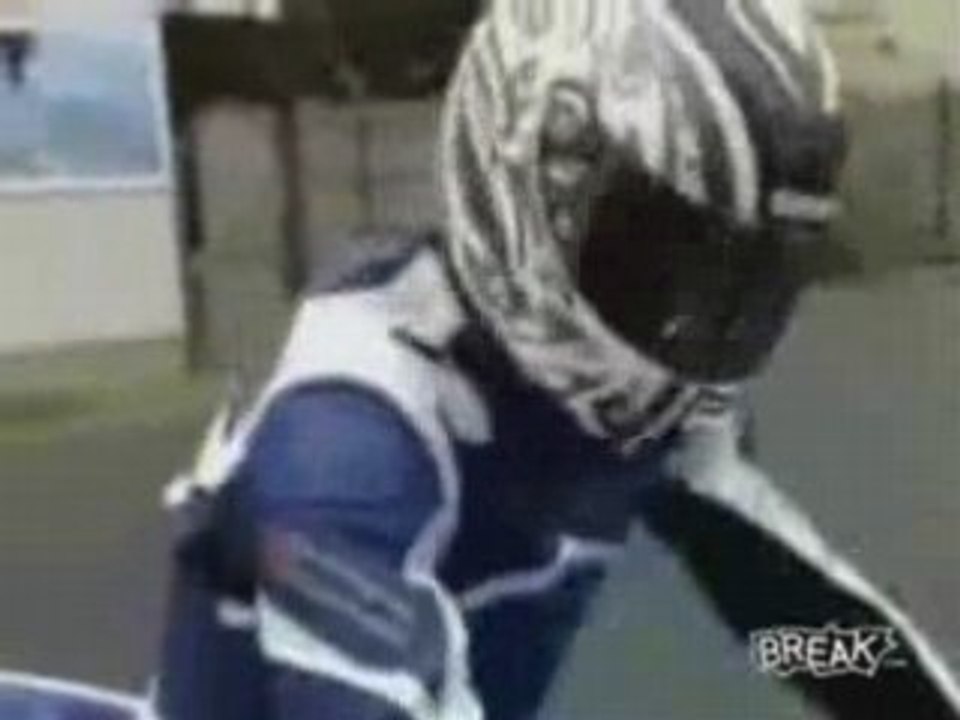 Biker Crashes Brand New Bike