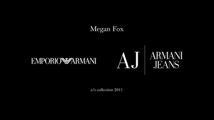 Behind the Scenes of Armani Jeans and Underwear with Megan Fox