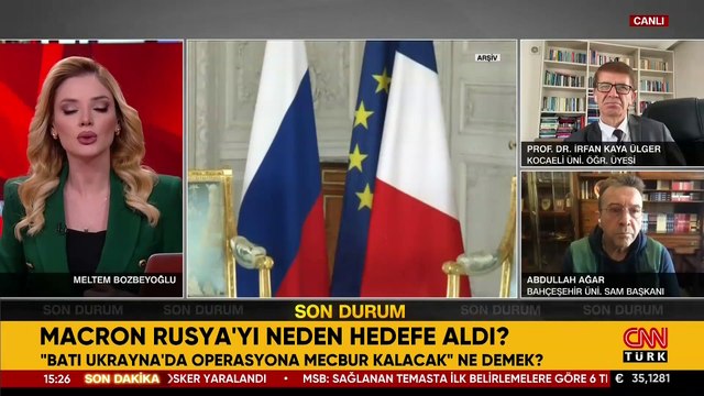 Macron Rusya'yı neden hedef aldı? Abdullah Ağar'dan dikkat çeken analiz