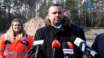 Marcin Żełabowski o zabezpieczeniu terenu rozbiórki Związkowca w Koszalinie