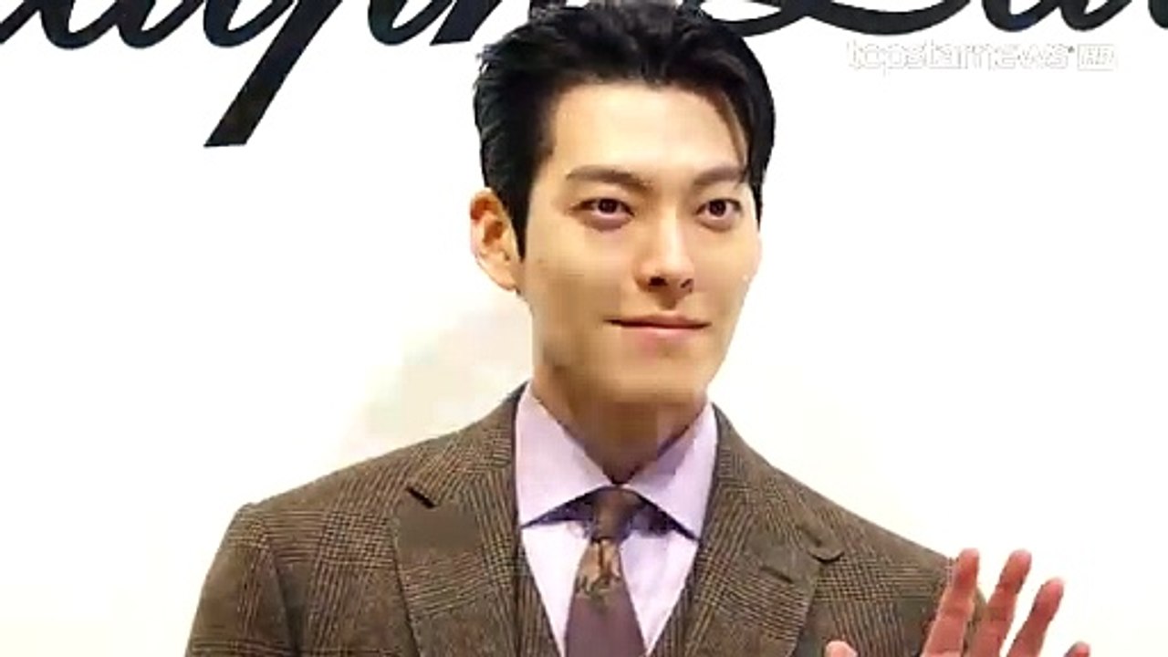 김우빈(Kim Woo-Bin), 상남자 김우빈의 포토타임 도중 흘린 눈물(‘랄프로렌’ 포토월) [TOP영상]