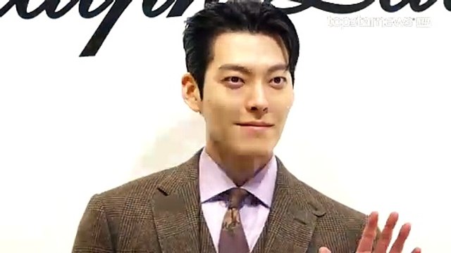 김우빈(Kim Woo-Bin), 상남자 김우빈의 포토타임 도중 흘린 눈물(‘랄프로렌’ 포토월) [TOP영상]