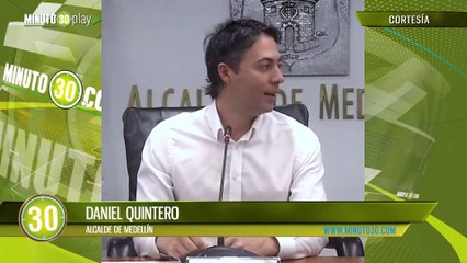 Daniel Quintero le propone a Andree Uribe, secretaria de Salud, que sea alcaldesa de Medellín