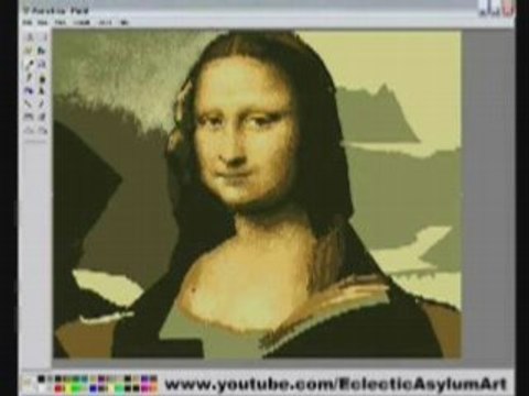 THE MONA LISA SOUS PAINT