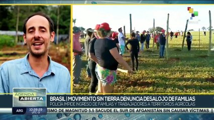 En Brasil el MST se resiste al desalojo policial
