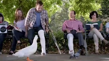 Aflac Dancing Duck TV Commercial (New Voice Revealed)