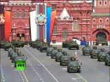 Heavy Metal: Video of tanks making tracks on Red Square for Victory Day