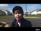 Boy Gives Motivational Speech After Learning To Ride Bike