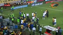 Bronca Morelia Cruz Azul despues del tercer gol de Morelia