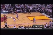 Miami Heat vs. Chicago Bulls  - Dwyane Wade block on Derrick Rose in overtime