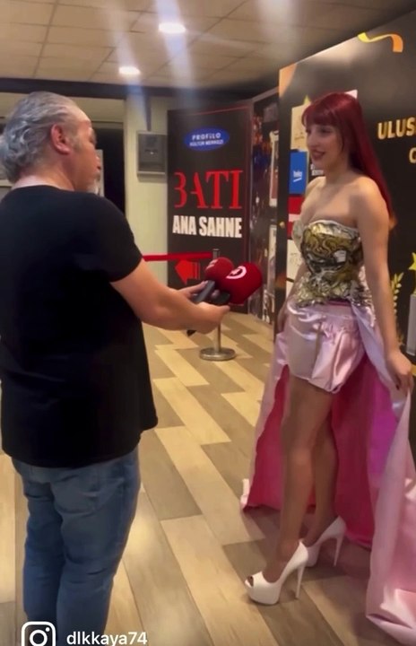 Dilek Kaya Ödül gecesi röportajı
