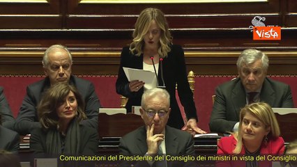 Meloni al Senato: "Sacrificio di Navalny non sar? dimenticato"