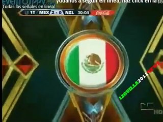 México vs. Nueva Zelanda 3-0 Amistoso