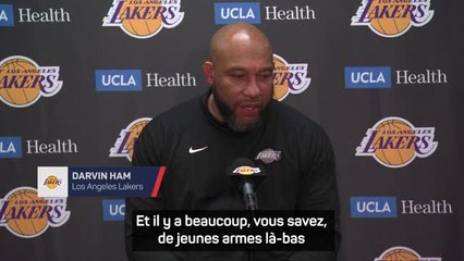 Lakers - Ham : “J'aime Quin Snyder, il est comme un grand frère pour moi”