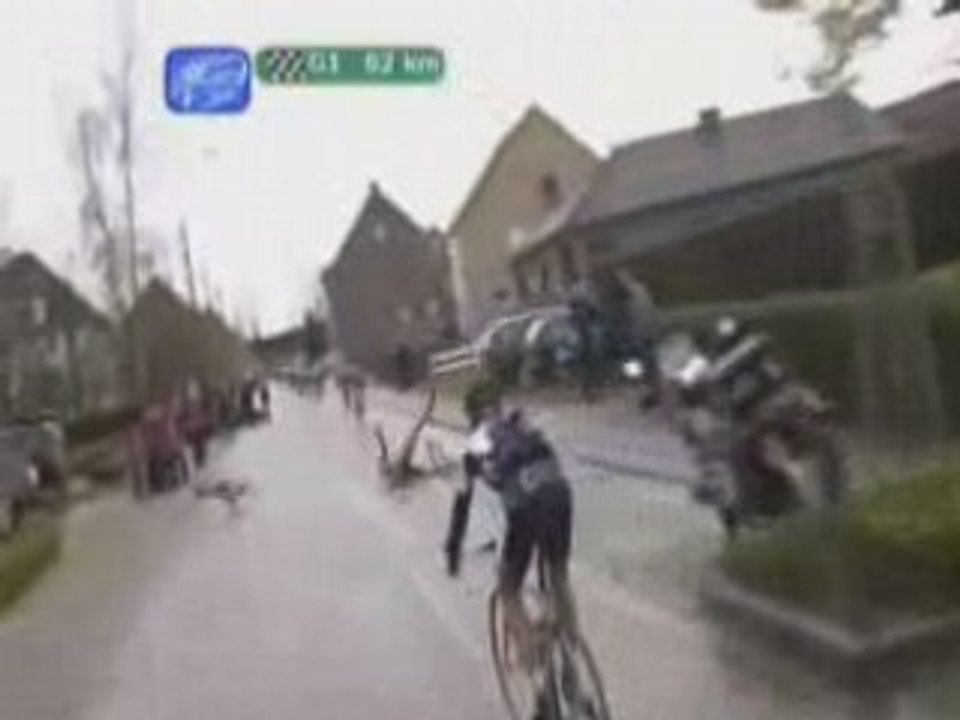 Flandern-rundfahrt 2008 - böser sturz