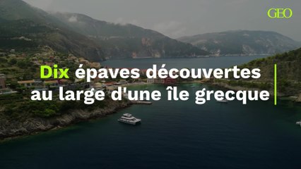 Au large d’une île grecque, des archéologues découvrent dix épaves et leurs trésors engloutis (1)