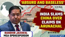 India slams China's 'absurd claims' over Arunachal, calls it an integral part of India | Oneindia