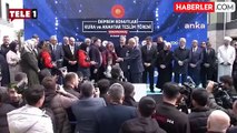Deprem konutları teslim töreninde Cumhurbaşkanı Erdoğan ile vatandaş arasında ilginç diyalog