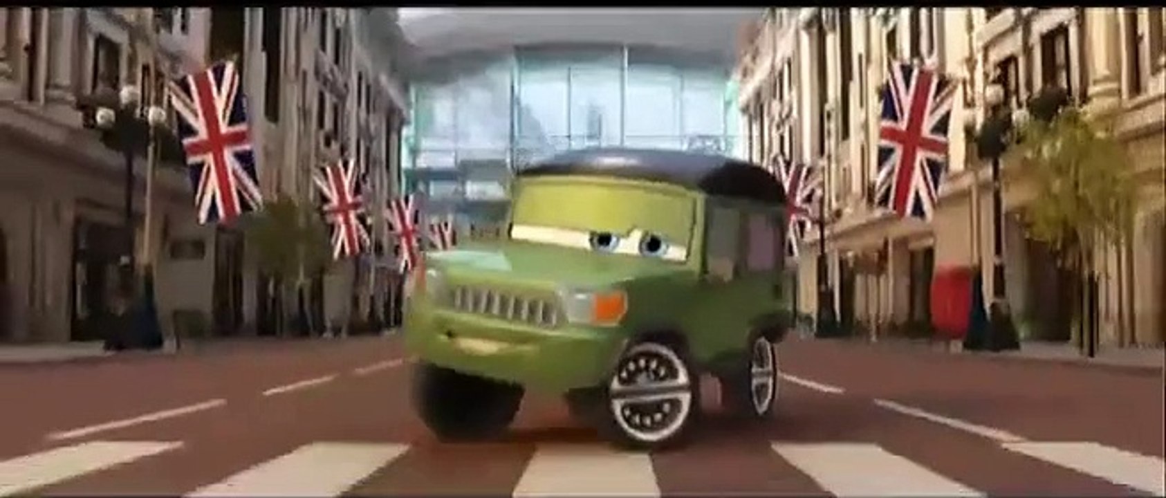 Cars 2 "Collision of Worlds" Brad Paisley y Robbie Williams Vídeo