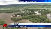 Inundaciones históricas en Dakota del Norte
