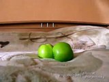 Gato vs. malvadas manzanas verdes