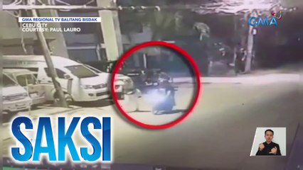 Babae, natumba matapos tangkaing hablutin ng riding-in-tandem ang kanyang bag | Saksi