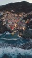 LE PREMIER village des Cinq Terres en Italie : Riomaggiore