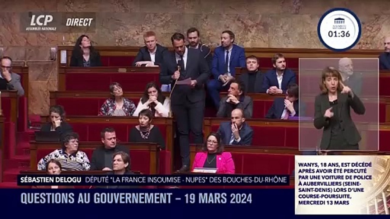 Après Louis Boyard, un autre député Insoumis s'en prend aux policiers : "Rien ne justifie la peine de mort ! De jeunes racisés sont tués pour un simple refus d'obtempérer dans nos quartiers"