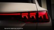 Audi Q6 e-tron: Digital OLED rear lights (Presentation clip movie)