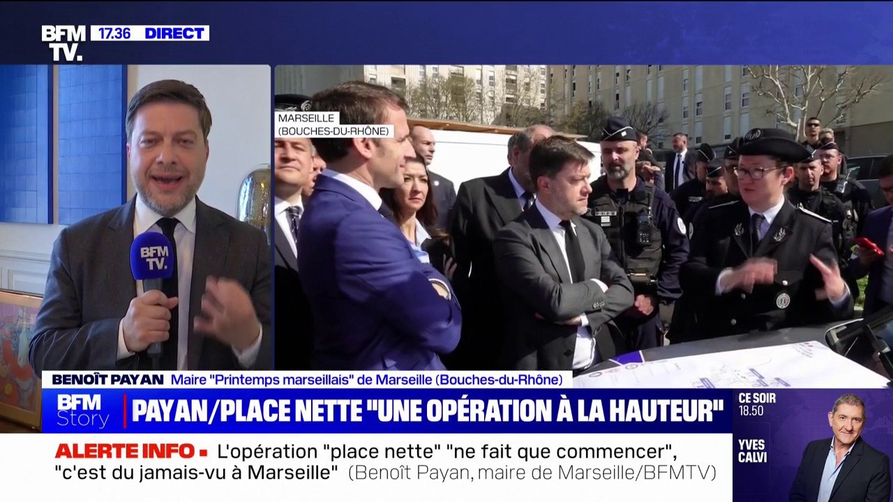 Trafic de drogue à Marseille: "Couper les tentacules de la pieuvre ne servira à rien, il faut lui couper la tête", affirme Benoît Payan (maire "Printemps marseillais" de la ville)