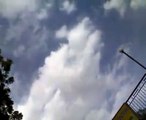 3 GOD GANESHA WITH EYES APPEARING IN SKY
