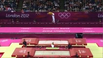 Londres 2012 Un hombre llamado Dong Dong en el Trampolin de los Olimpicos