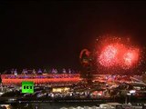 Video de los Fuegos Artificiales en la Ceremonia de Clausura de los Juegos Olimpicos