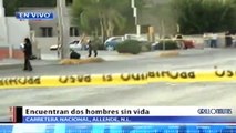 Cuelgan y asesinan a dos en puente de Allende, NL