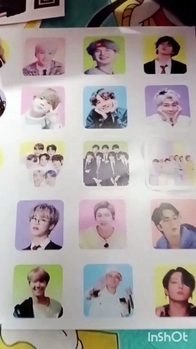 Sticker unboxing