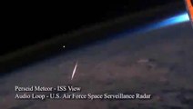 Space radar captures echoes of Perseid meteor shower