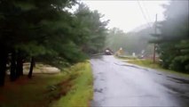 Bartonsville Covered Bridge washes away in Vermont after Hurricane Irene