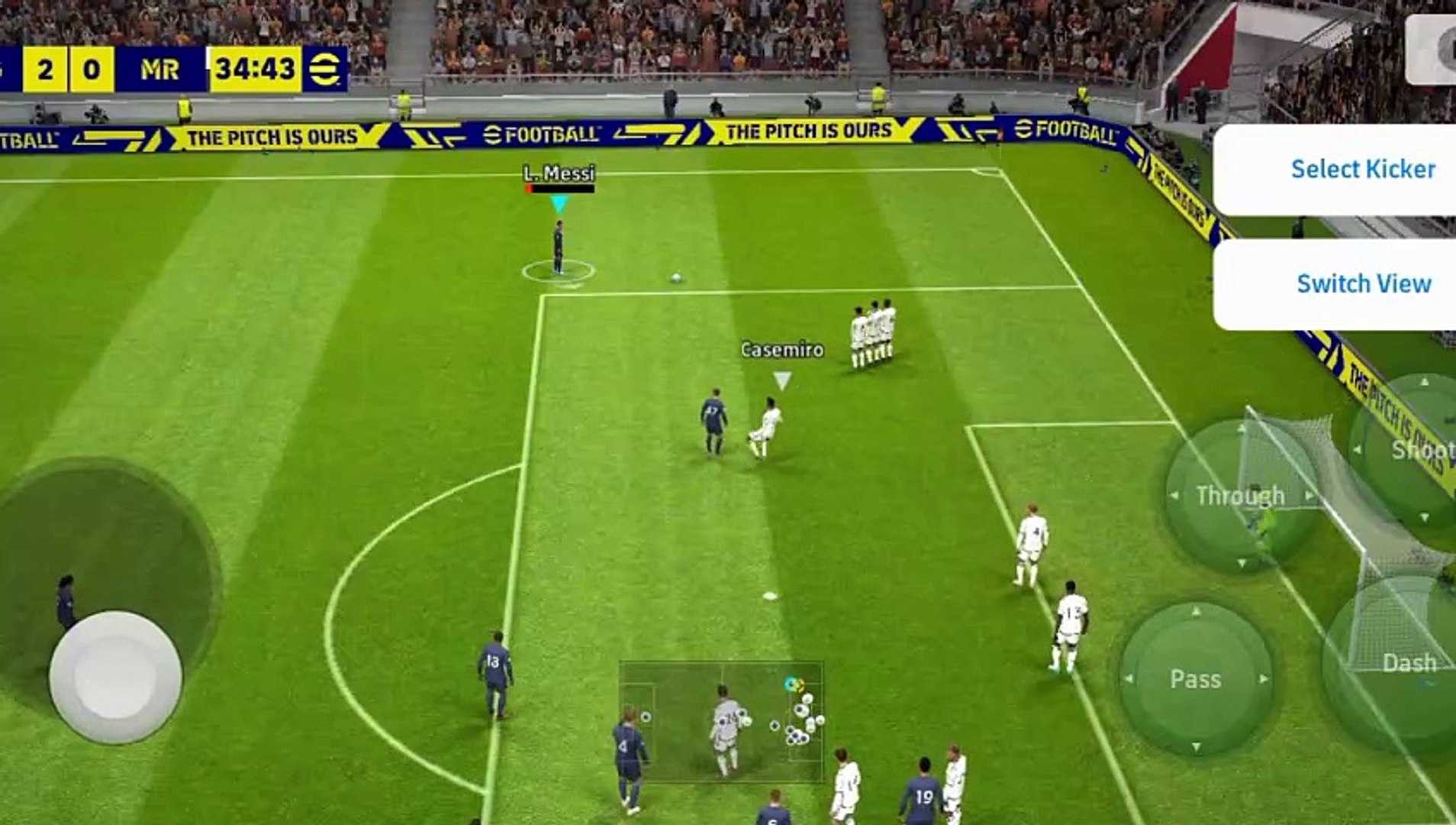 ⁣PSG vs Italy | #efootball #efootball2023 #pesmobile #psg #italy #football #gameplay #gaming #video