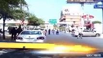 Cuelgan de puente a hombre en Monterrey, NL