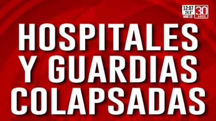Dengue: hospitales y guardias colapsasdas por aumento de casos