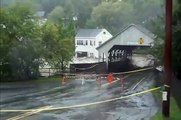 Quechee Bridge Flood After Hurricane Irene