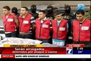 Presentados los 5 Zetas detenidos por ataque al Casino Royale de Monterrey