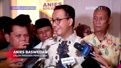 Jawab Anies Ditanya soal Rencana Gugatan ke MK: Tunggu Keputusan KPU