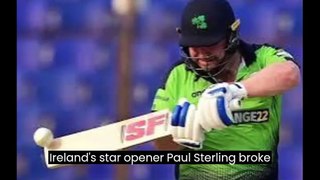 Ireland’s Paul Stirling breaks Virat, Babar’s T20I record