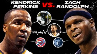 Kendrick Perkins and Zach Randolph beef off the court