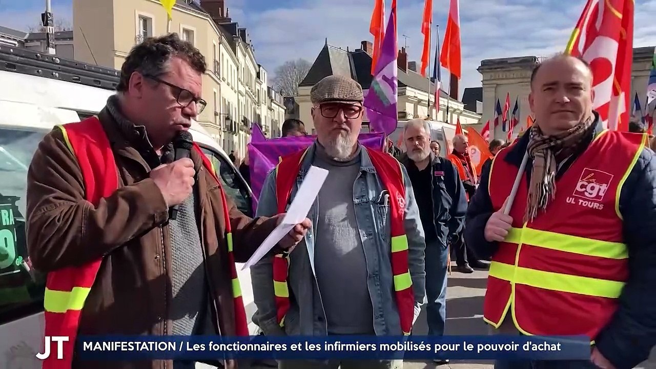 MANIFESTATION / Les fonctionnaires et les infirmiers mobilisés pour leur pouvoir d'achat