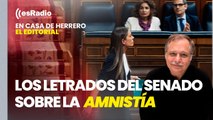 Editorial de Luis Herrero: Los letrados del Senado advierten de la inconstitucionalidad de la ley de amnistía